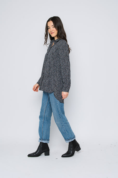 Blaine-Oversize Button-Up